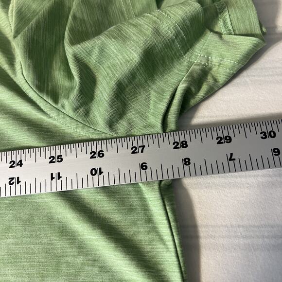 Izod Golf Mens Polo Shirt Size XXL Green Short Sleeve Stretch Performance Preppy - Picture 5 of 6